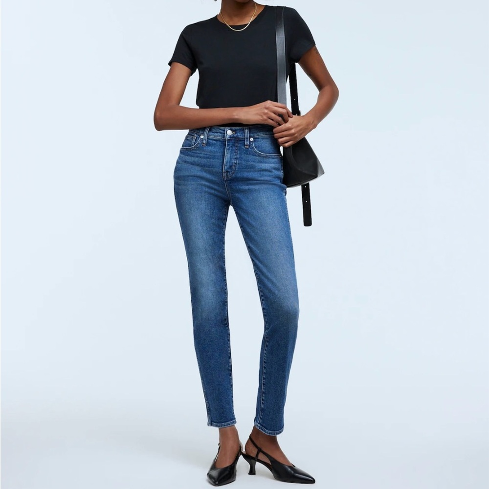 Madewell Stovepipe stretch slim fit Sz 24